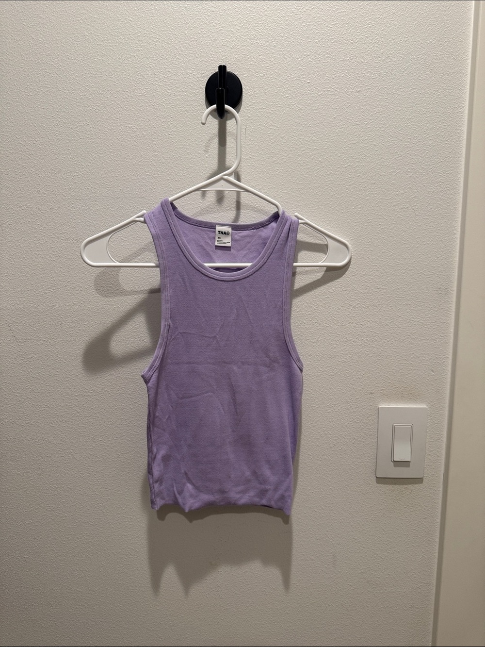 Aritzia Lavender Ribbed Tank Top - Women's